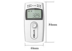 Elitech RC-4HC Sıcaklık ve Nem Kaydedici Datalogger | PDF Rapor | Kablolu Prob