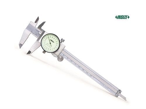 İnsize 1312-200A Saatli Kumpas | 0-200 mm | 0.02 mm Hassasiyet