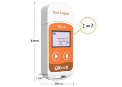 Elitech RC-5+ USB Girişli Sıcaklık Kaydedici Datalogger | Otomatik PDF Rapor
