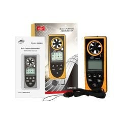 Benetech GM8910 Çok Fonksiyonlu Hafızalı Anemometre