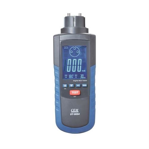 Cem DT-9054 Kaçak Akım Rölesi RCD Test Cihazı