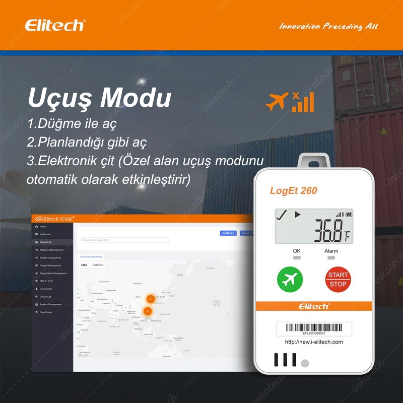Elitech RCW-260-T Kullanım Senaryoları