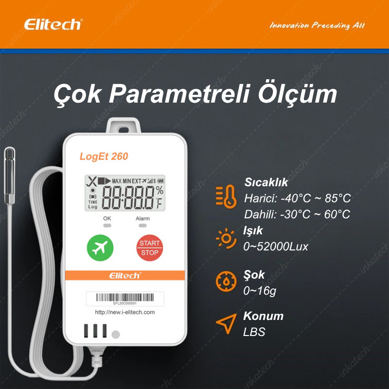 Elitech RCW-260-TE Teknik Özellikleri