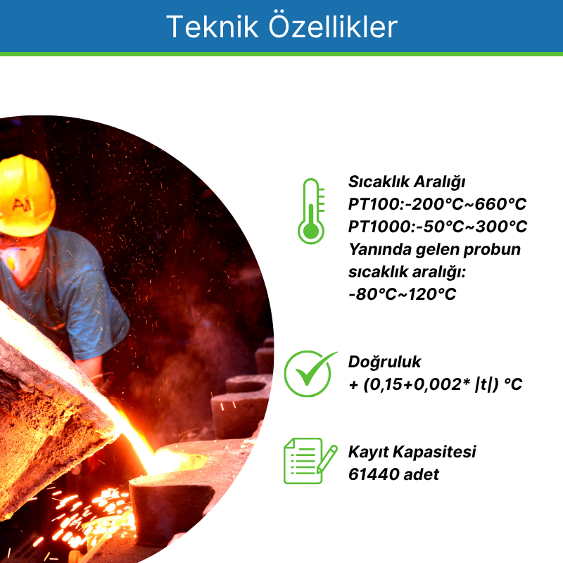 Tzone PTD602 Teknik Özellikler Tablosu