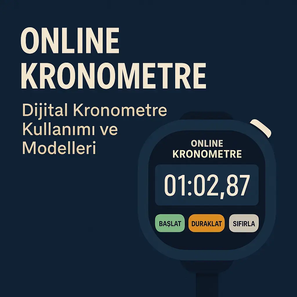 Online Kronometre ve Dijital Süre Ölçüm Cihazları