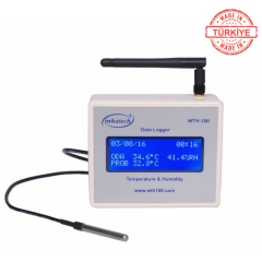 İnkatech WTH100 - Kablosuz (WiFi) Bağlantılı Sıcaklık ve Nem Takip Cihazı
