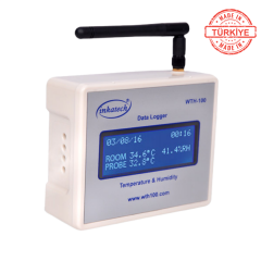 İnkatech WTH100 - Kablosuz (WiFi) Bağlantılı Sıcaklık ve Nem Takip Cihazı