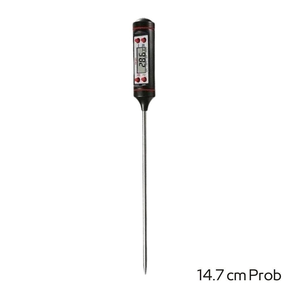 TP101 Dijital Çubuk Termometre, 14.7 cm Prob