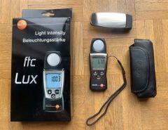 Testo 540 Işık Şiddeti Ölçüm Cihazı (Luxmetre)