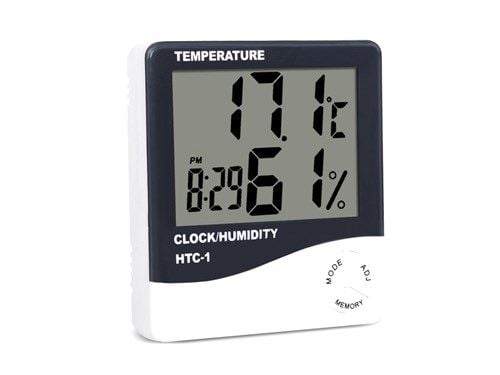 HTC-1  Termometre | Saatli, Alarm li ve Hassas Ölçüm Cihazı