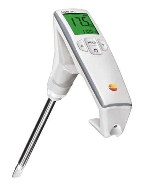 Testo 270 BT Kızartma Yağı Kalitesi Ölçüm Cihazı | Polar Madde Ölçer |  Bluetooth Bağlantılı