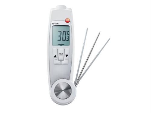 Testo 104-IR Hem Lazerli Hem Problu Gıda Termometresi