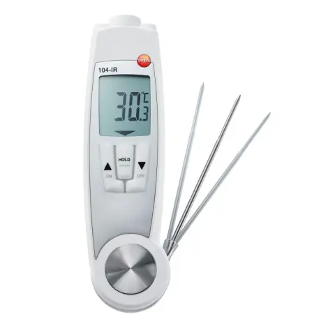 testo 104-IR - İnfrared ve batırma tipi termometre