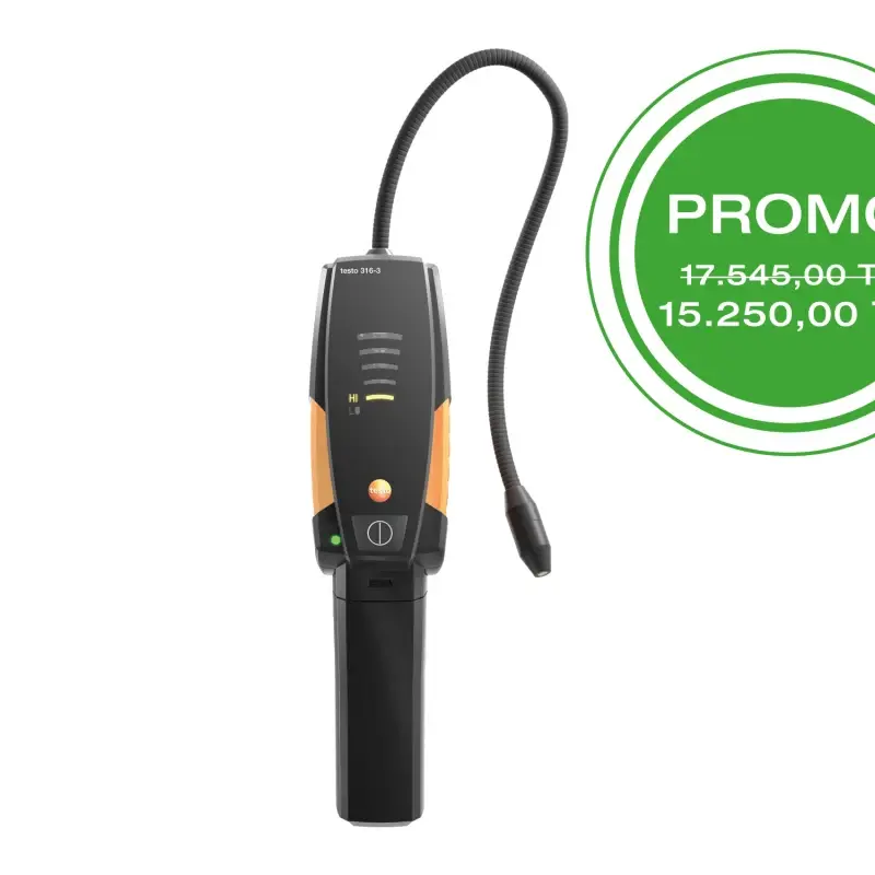 testo 316-3 - Soğutucu gaz kaçak dedektörü