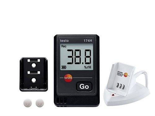 Testo 174H Mini Sıcaklık ve Nem Datalogger Seti