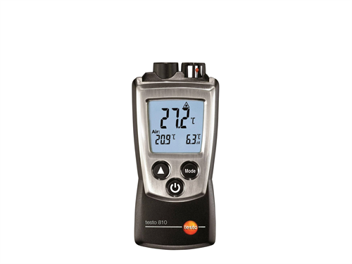 Testo 810 Temassız Sıcaklık Ölçüm Cihazı (2 kanallı)
