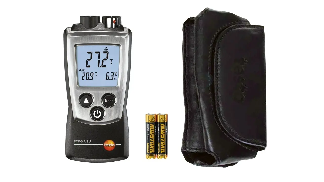 testo 810 - Temassız sıcaklık ölçüm cihazı