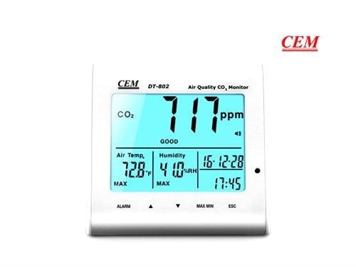 CEM DT-802 Hava Kalitesi Ölçüm Cihazı, CO2 Ölçer