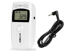 Elitech RC-4  Sıcaklık Kaydedici Datalogger | PDF Rapor | Kablolu Sensör