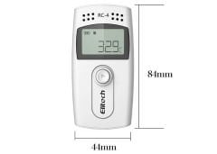 Elitech RC-4  Sıcaklık Kaydedici Datalogger | PDF Rapor | Kablolu Sensör