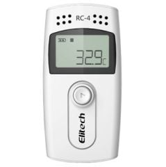 Elitech RC-4  Sıcaklık Kaydedici Datalogger | PDF Rapor | Kablolu Sensör