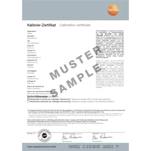 Testo 205 Et ve Gıda İçin pH metre / Sıcaklık Ölçer