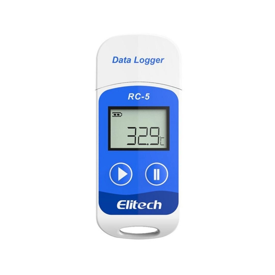Elitech RC-5 USB Girişli Sıcaklık Kaydedici Datalogger | PDF Rapor