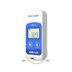 Elitech RC-5 USB Girişli Sıcaklık Kaydedici Datalogger | PDF Rapor