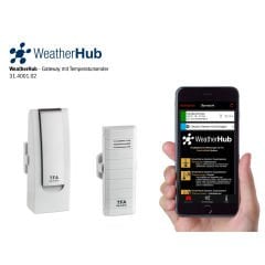 TFA 31.4001.02 'Weatherhub' Akıllı Telefon için Hava İstasyonu