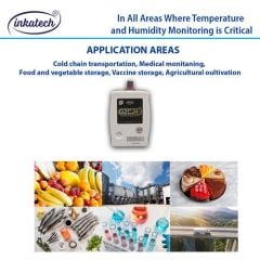 Inkatech GZC24 Tek Kullanımlık Sıcaklık ve Konum Takip Cihazı
