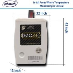 Inkatech GZC24 Tek Kullanımlık Sıcaklık ve Konum Takip Cihazı