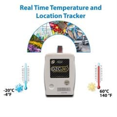 Inkatech GZC24 Tek Kullanımlık Sıcaklık ve Konum Takip Cihazı