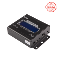 İnkatech CTH100 - Ethernet Bağlantılı Sıcaklık ve Nem Takip Cihazı