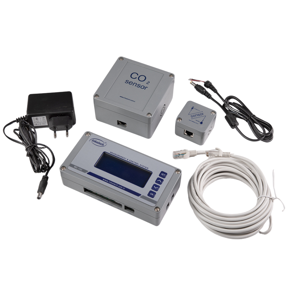 MC143 Sıcaklık, Nem ve Karbondioksit Takip ve Kontrol Cihazı