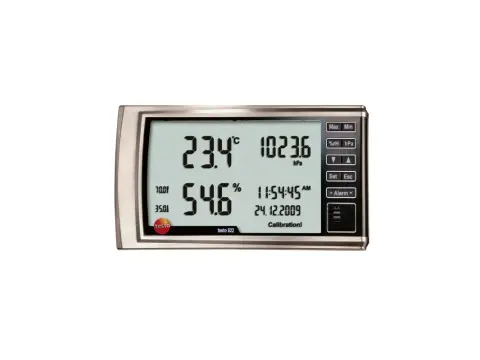 Testo 622 - Nem Sıcaklık Basınç Ölçüm Cihazı (ALARMLI)