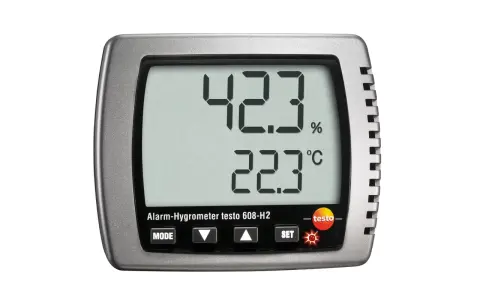 testo 608-H2 - Termohigrometre, alarmlı