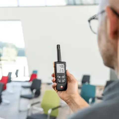 testo 625 - App bağlantılı, dijital termohigrometre