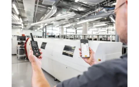 testo 625 - App bağlantılı, dijital termohigrometre