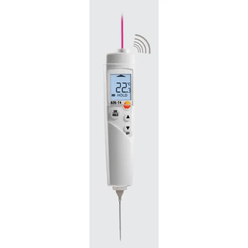 Testo 826-T4 Daldırma Problu İnfrared Gıda Termometre