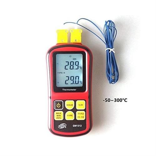 GM1312 K Tipi Prob Okuyucu – Çift Kanallı Dijital Termometre