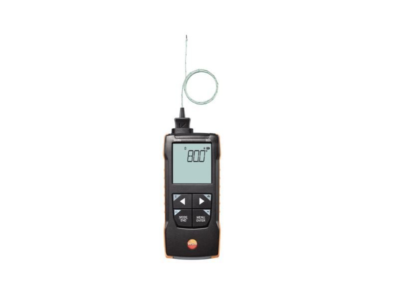 Testo 925 App bağlantılı, T-C-K Tipi için Sıcaklık Ölçer