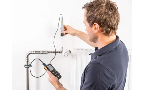 testo 925 - TC K Tipi için termokupl sıcaklık ölçer, App bağlantılı