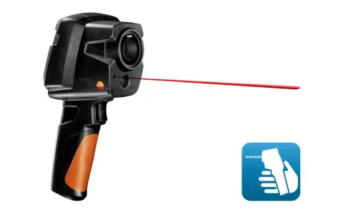 testo 872 - termal kamera, Mobil uygulamalı