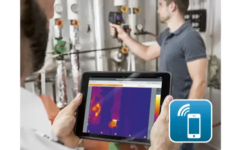 testo 868 - termal kamera, Mobil uygulamalı