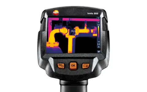 testo 868 - termal kamera, Mobil uygulamalı