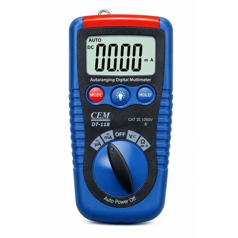 Cem DT 118B Cep Tipi Dijital Multimetre