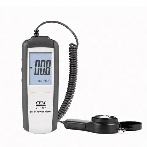 Cem DT-1307 Güneş Işığı Ölçer (Solarimetre)