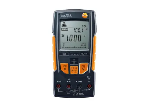 Testo 760-3 Dijital Multimetre önden görünüm