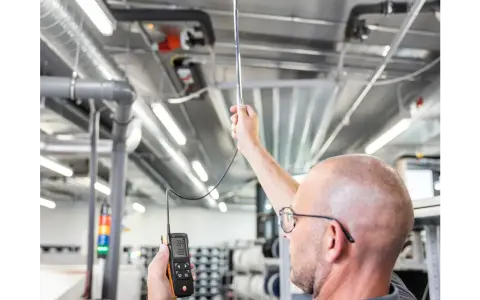 testo 425 - dijital sıcak tel anemometre - App bağlantılı