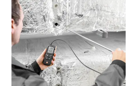 Testo 425 Termal Anemometre (Kanal içi Ölçümler için)